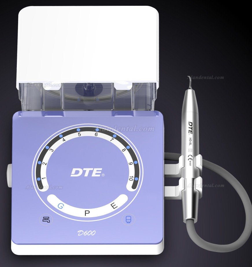 Woodpecker DTE D600 Dental LED Ultrasonic Scaler with Water-Bottle (SATELEC Compatible)